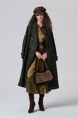 Surkana Maco Trench Coat Herringbone