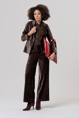 Surkana Baro Wide Pants Velvet