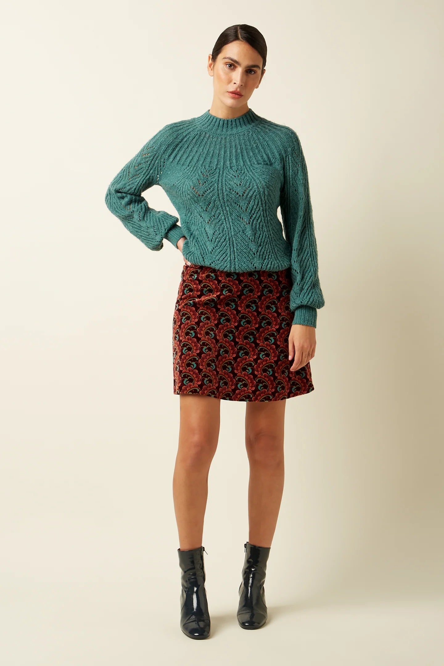 King Louie Border Skirt Winkle