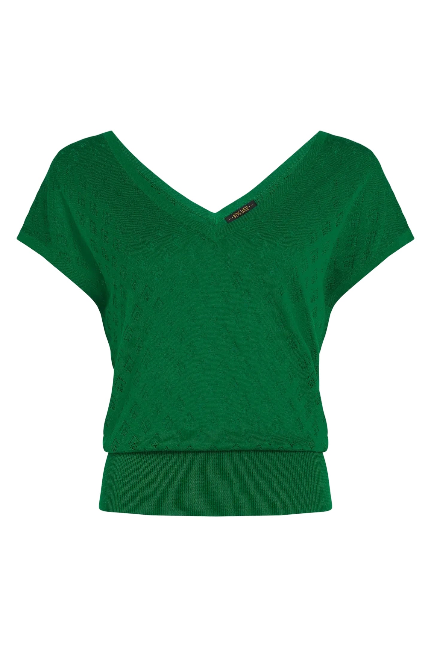 King Louie Double V Top Mateo Knit