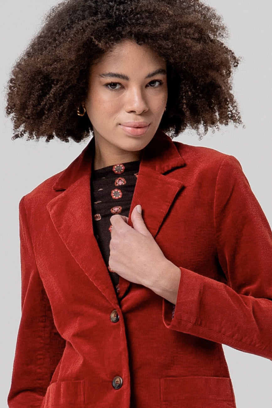 Surkana Tass Corduroy Blazer