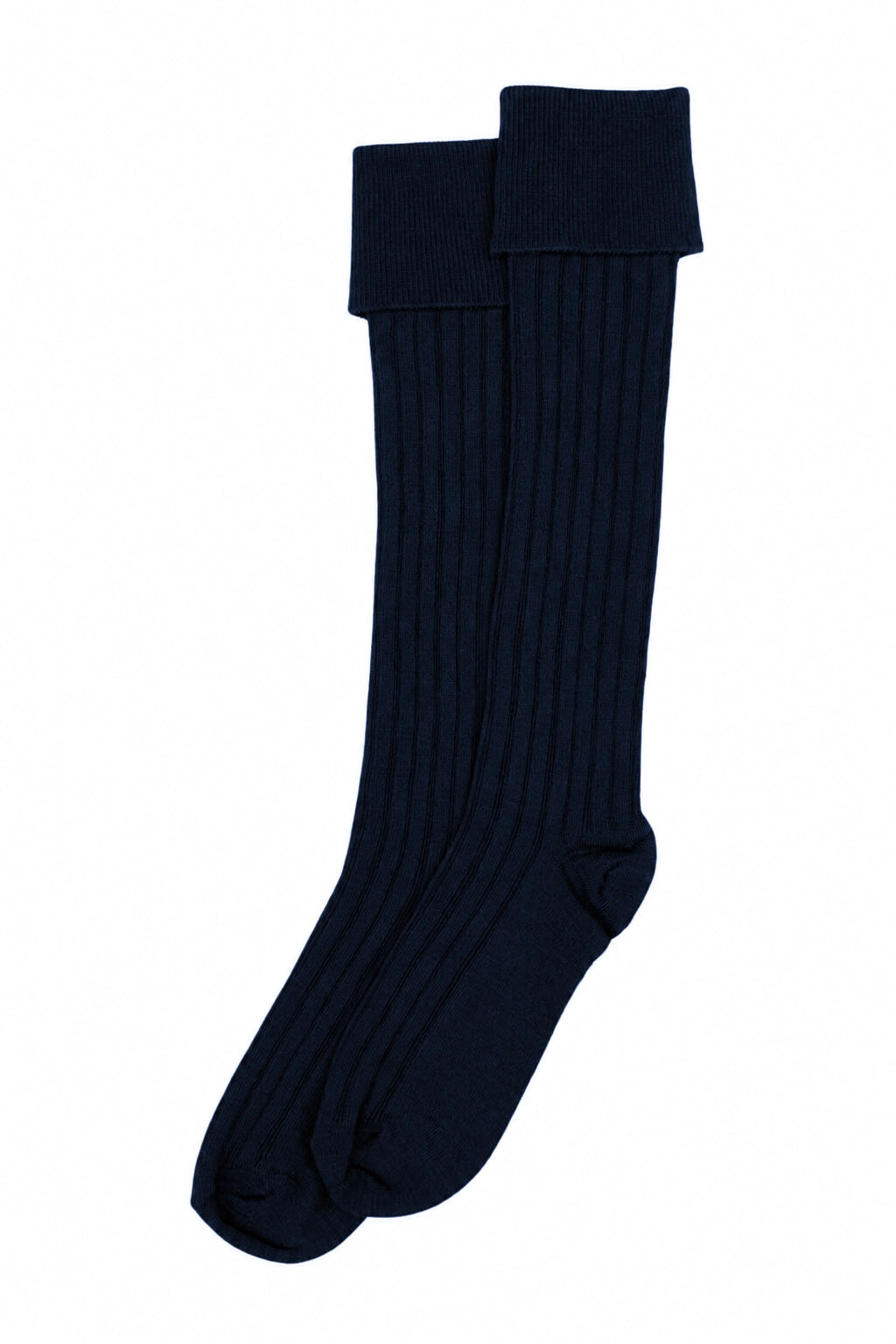 Joha Women Rib Wool Knee Socks