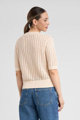 Dedicated Knitted T-shirt Flen Crochet