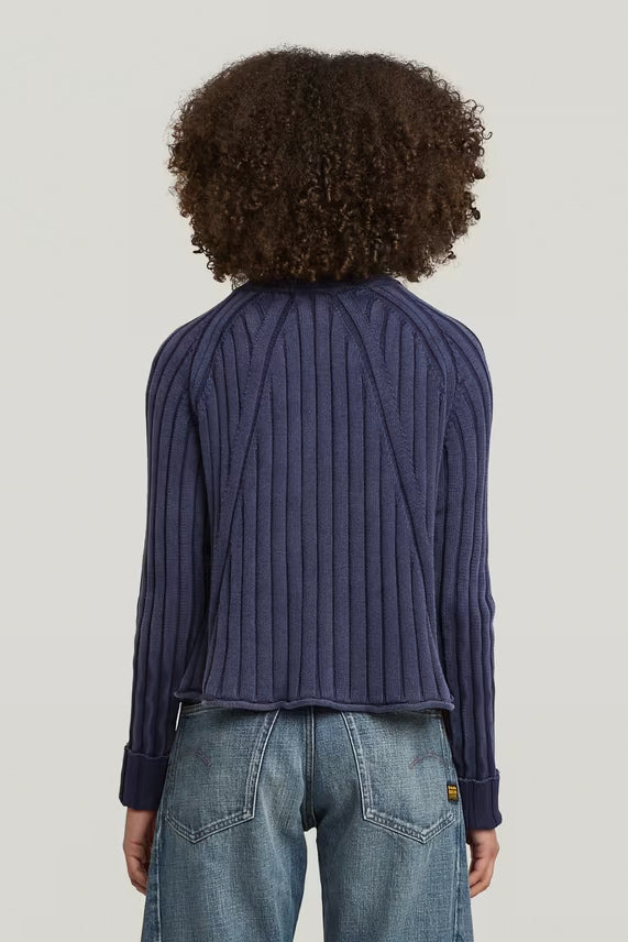 G-Star Washed Loose Round Knit