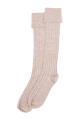 Joha Women Rib Wool Knee Socks