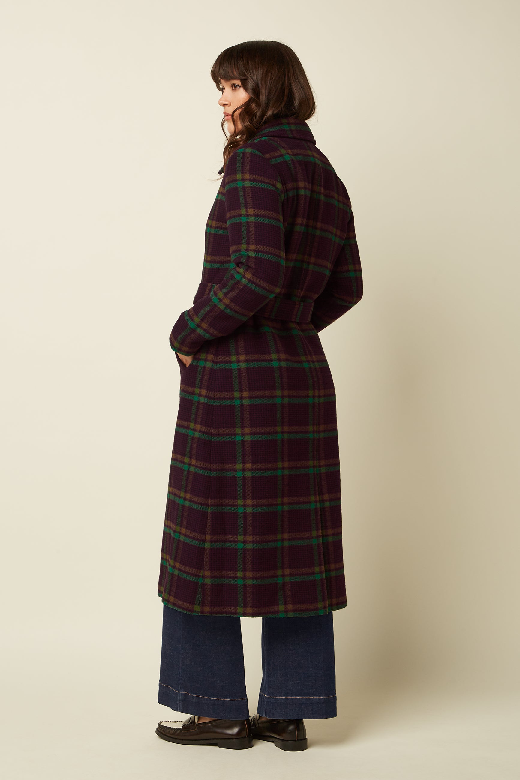 King Louie Arabella Coat Vera Check
