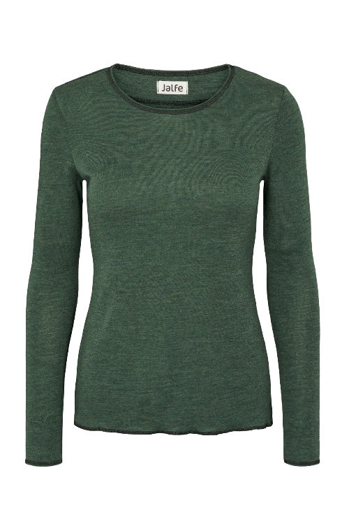Jalfe Uldbluse Langærmet