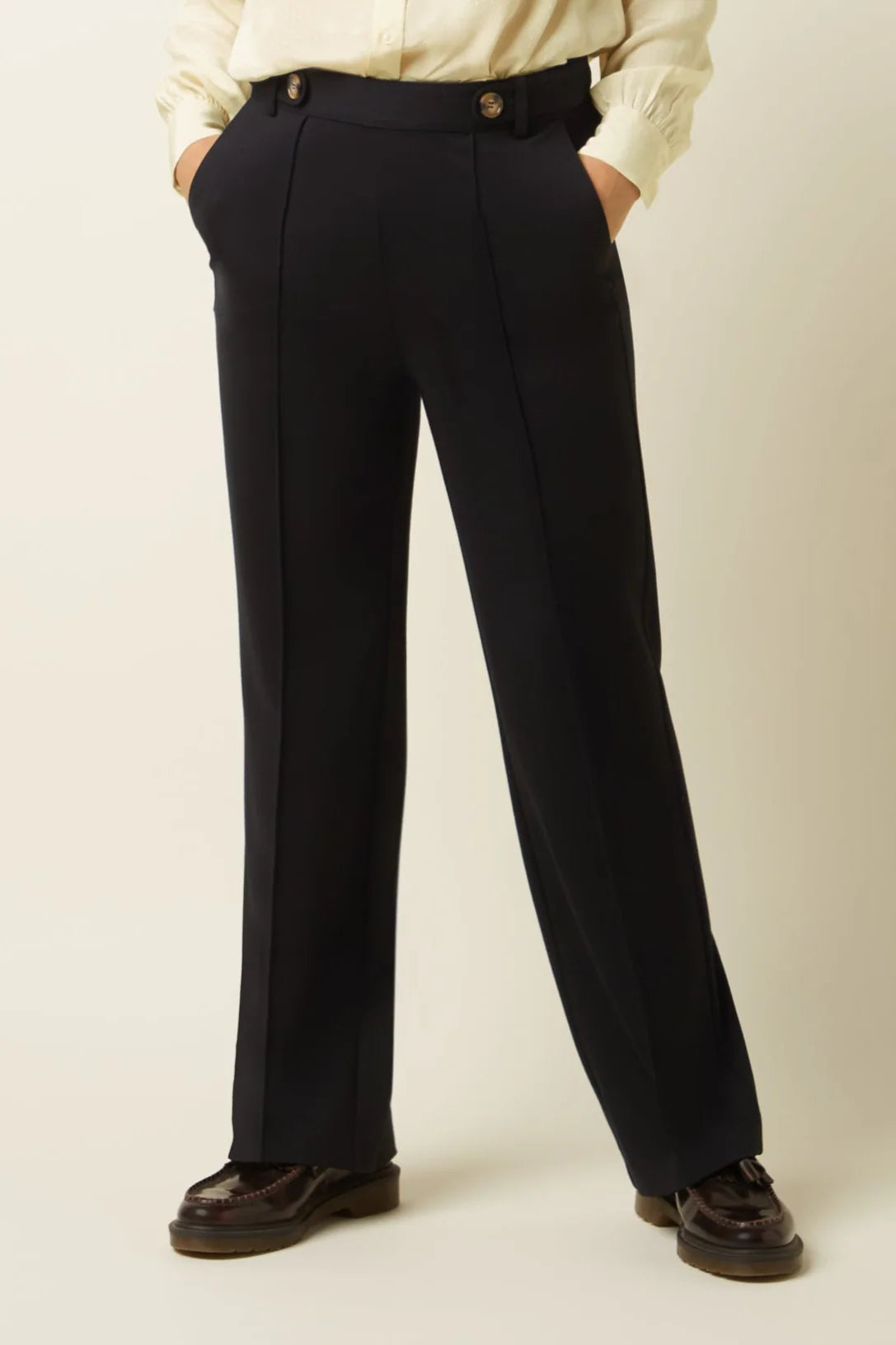 King Louie Garbo Pintuck Pants Uni Rodeo