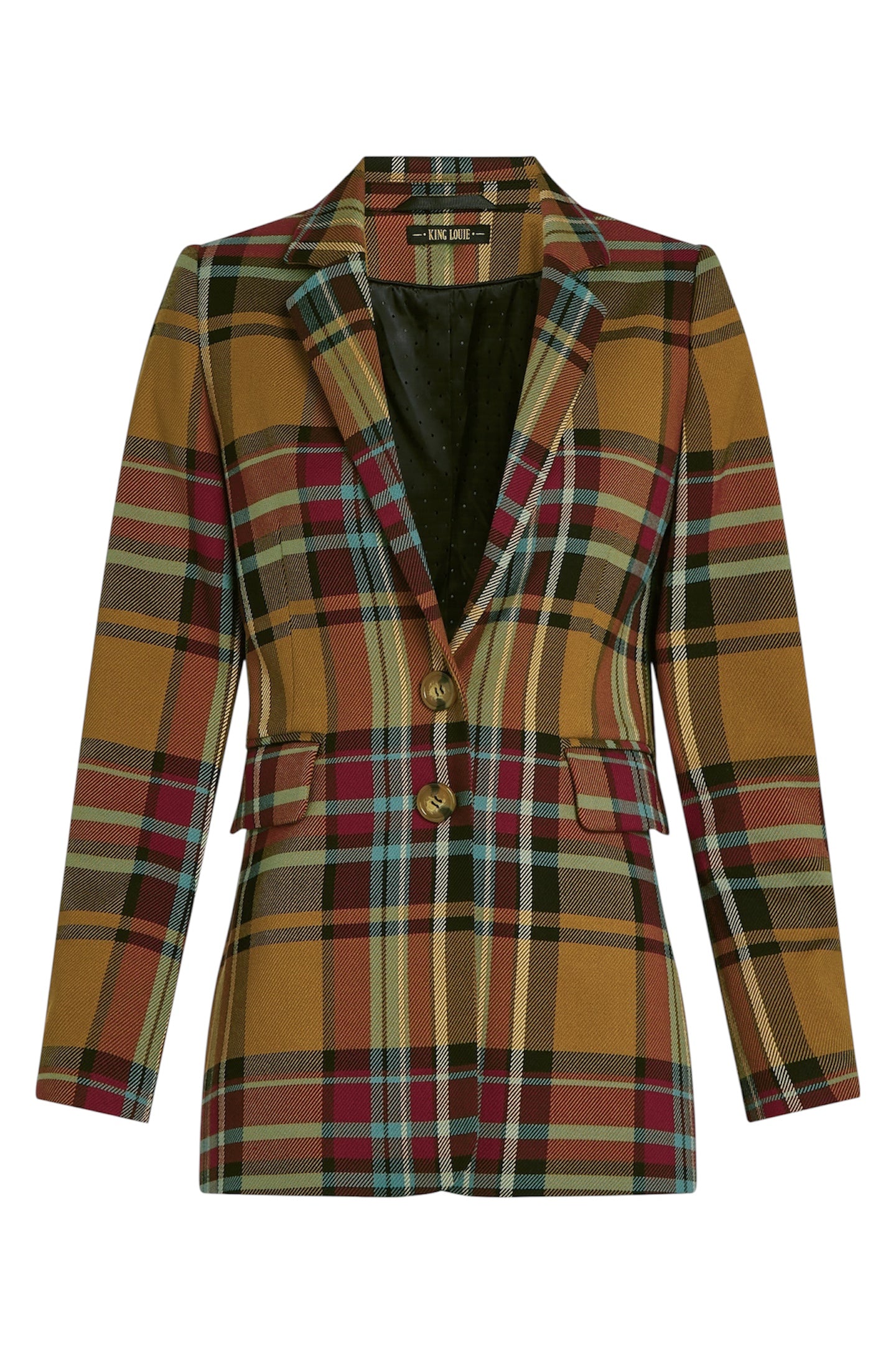 King Louie Daisy Blazer Caroll Check