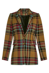King Louie Daisy Blazer Caroll Check