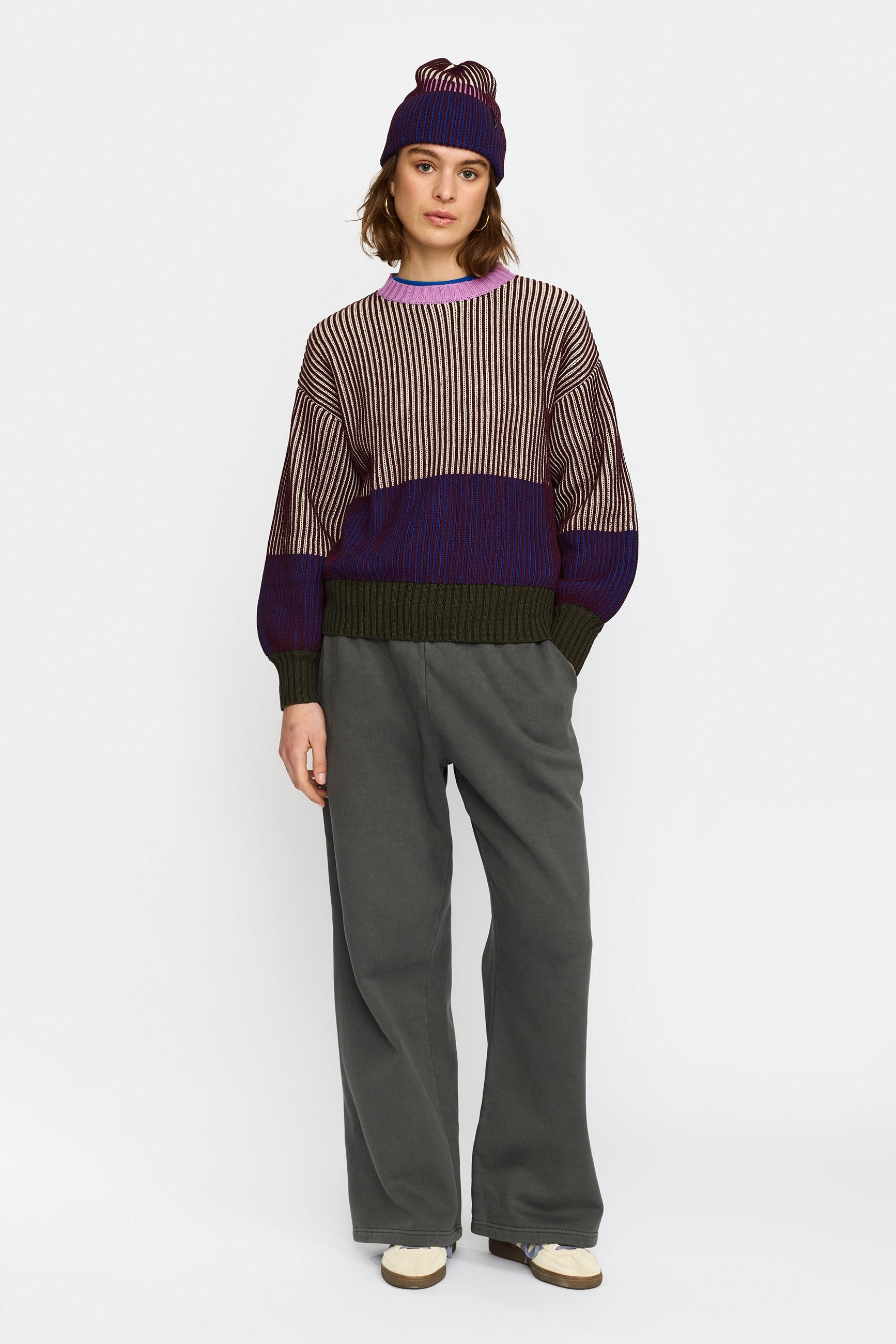Selfhood Rib Block Knit