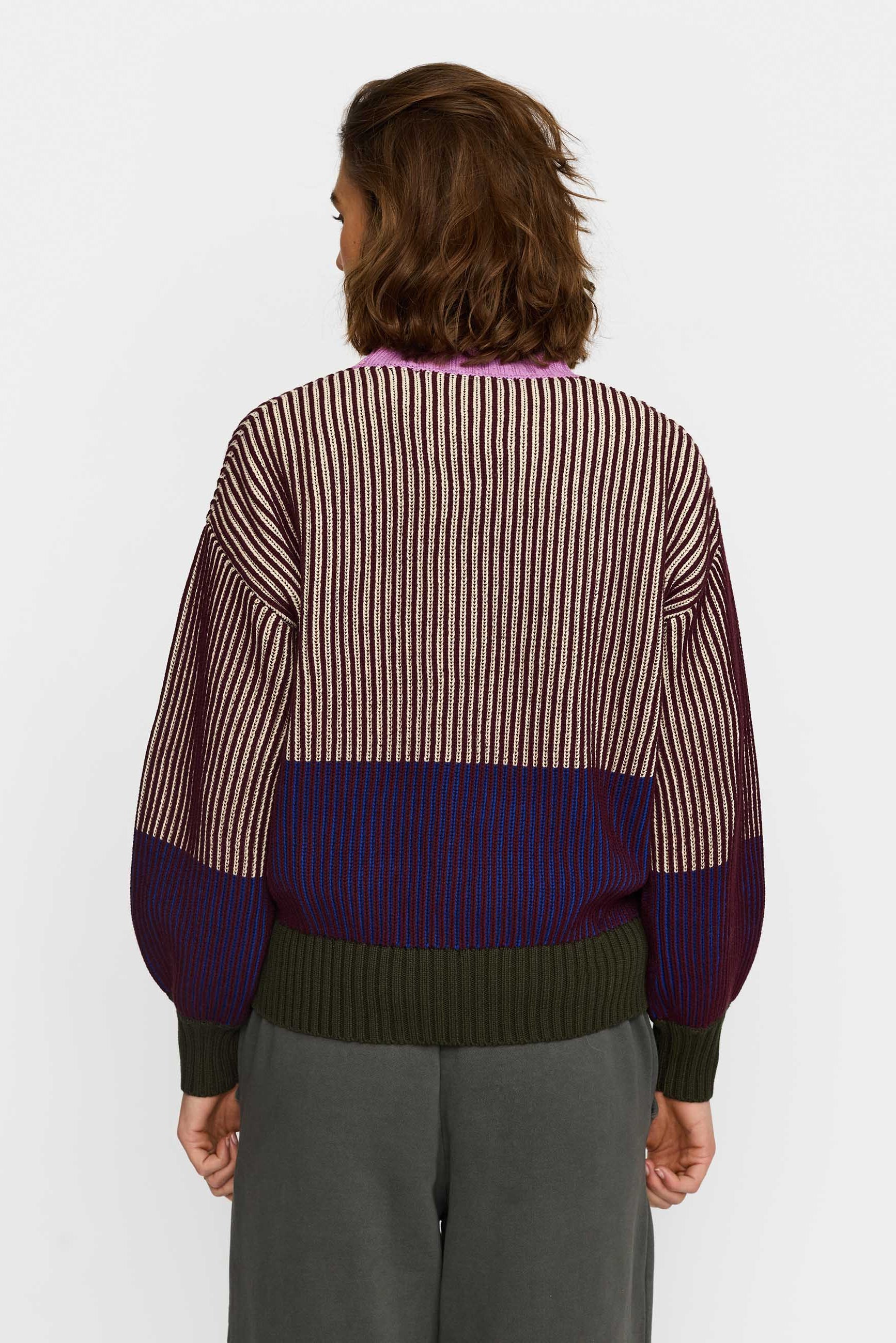 Selfhood Rib Block Knit
