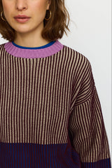 Selfhood Rib Block Knit