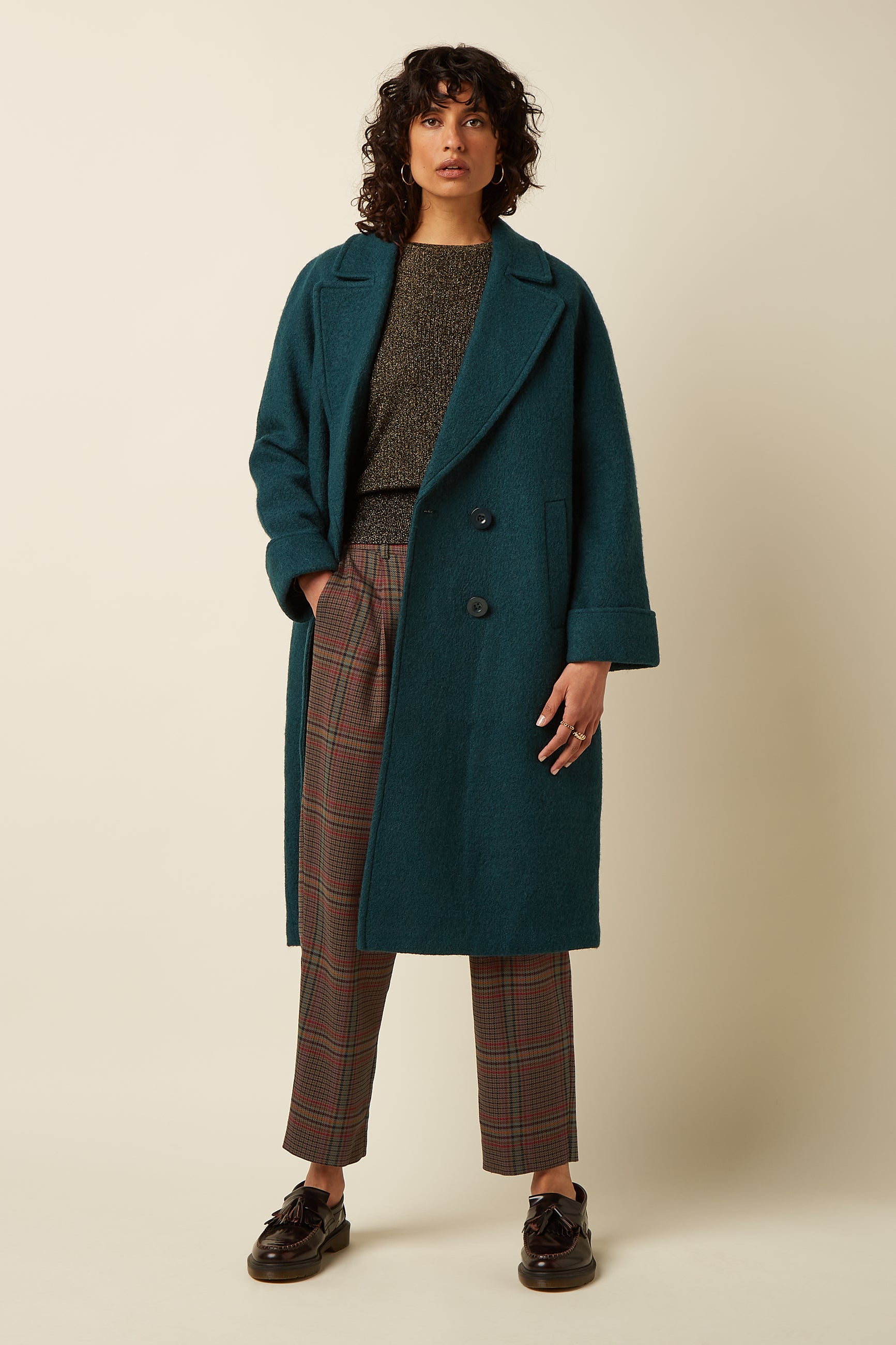 King Louie Amelie Coat Long Kennedy