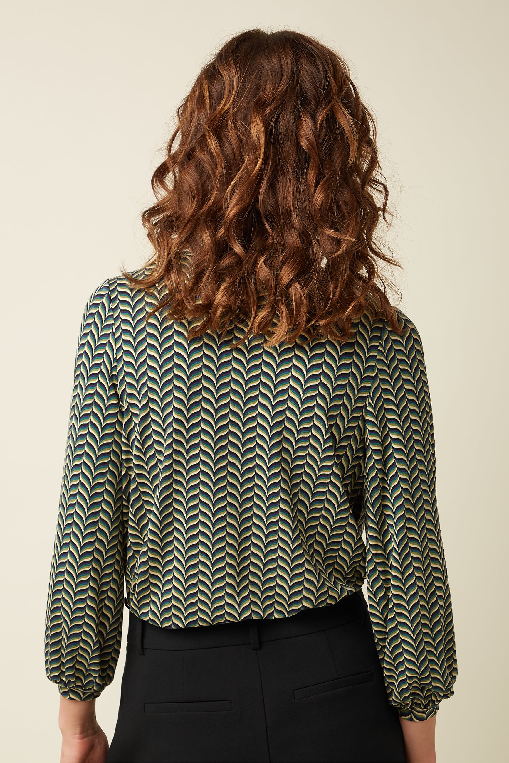 King Louie Laura Pleat Top Marais