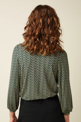 King Louie Laura Pleat Top Marais