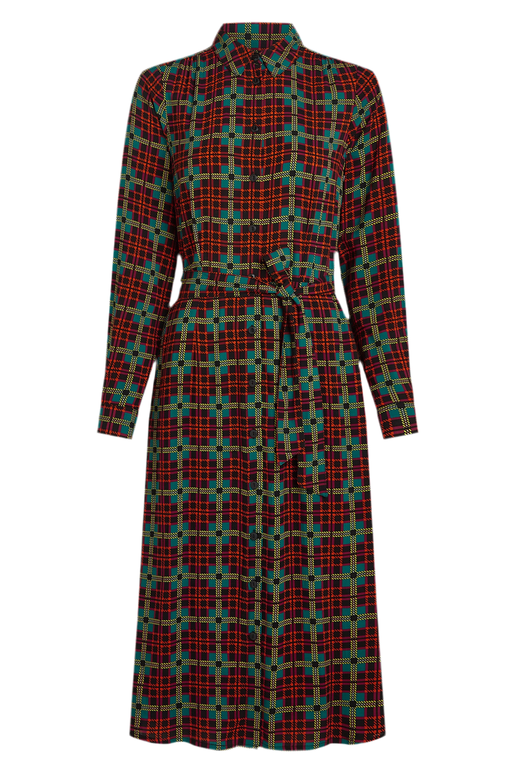 King Louie Olive Dress Duna