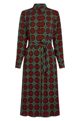 King Louie Olive Dress Duna