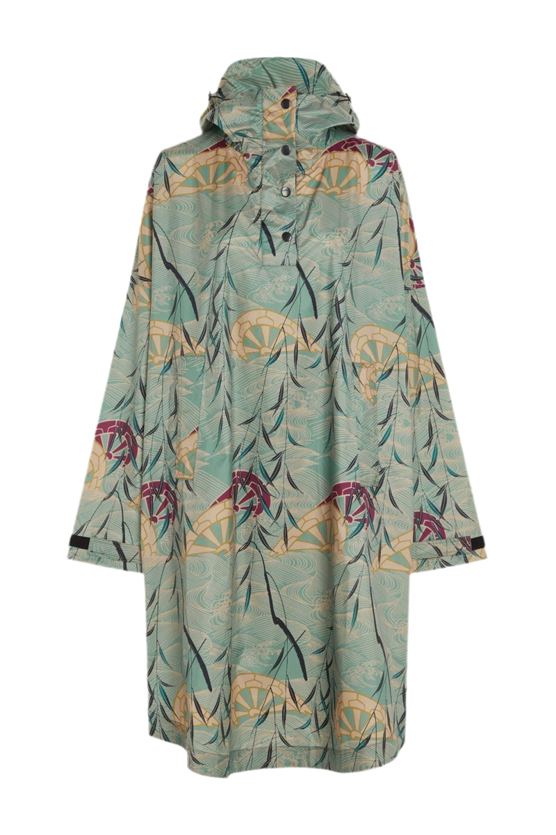 King Louie Rainponcho Rain #farve_dusty-turquoise