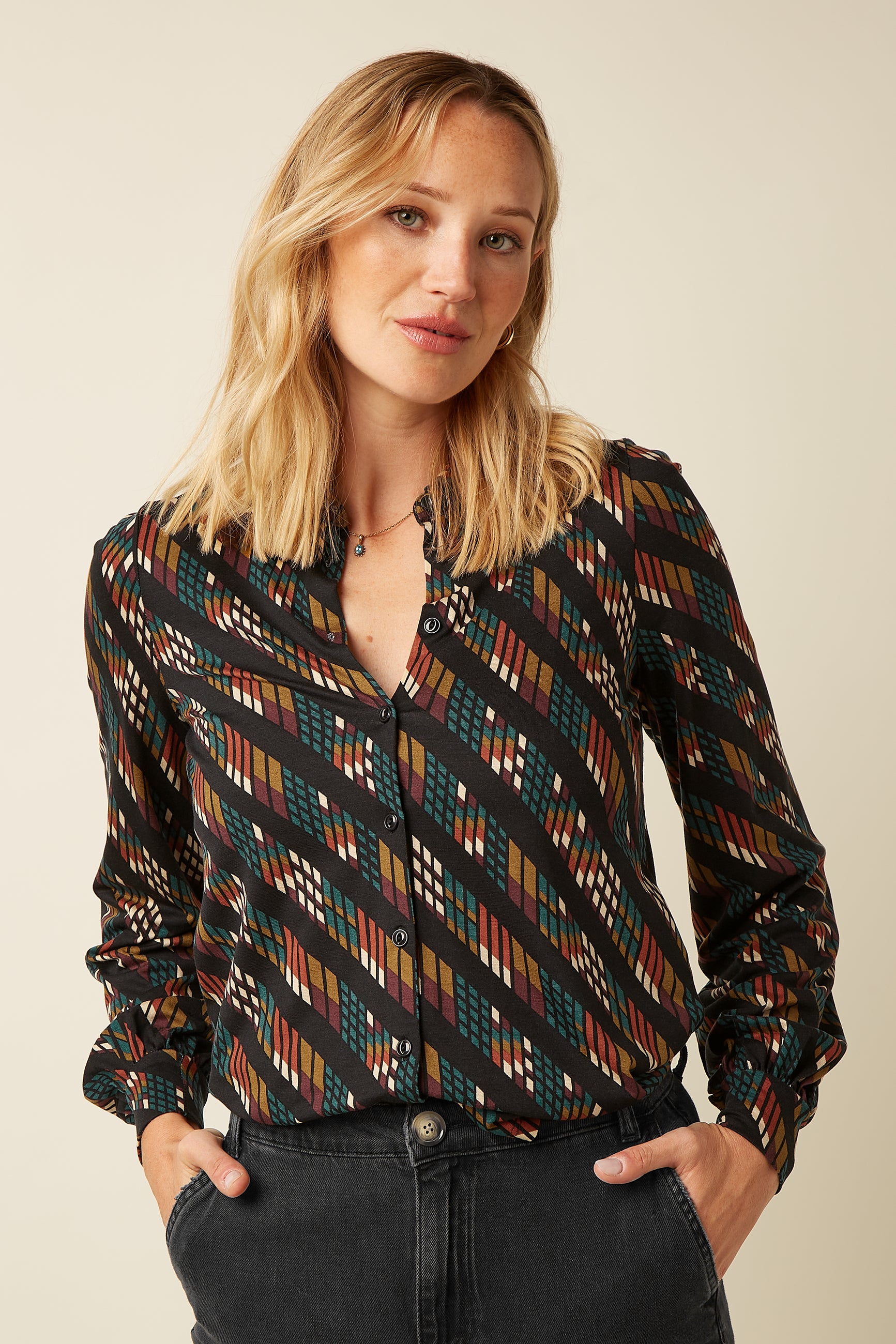 King Louie Maisie Blouse Lewis