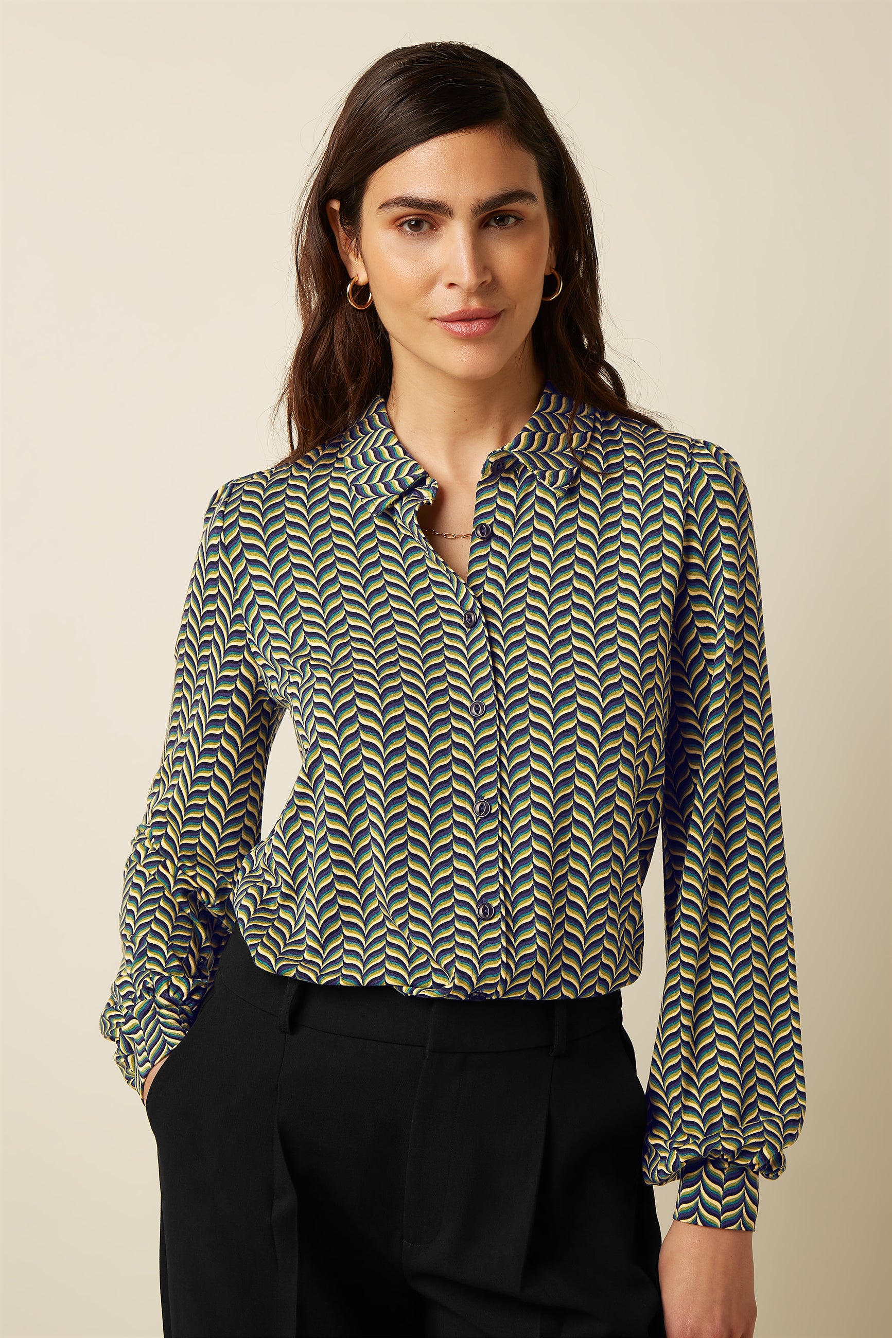 King Louie Maisie Blouse Marais