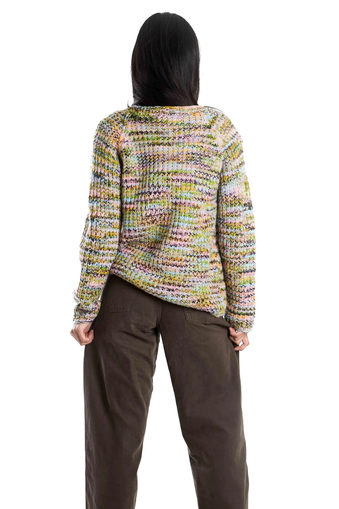 Fuza Wool Køb multifarvet Sol Cardigan fra Fuza Wool på Sophies.dk