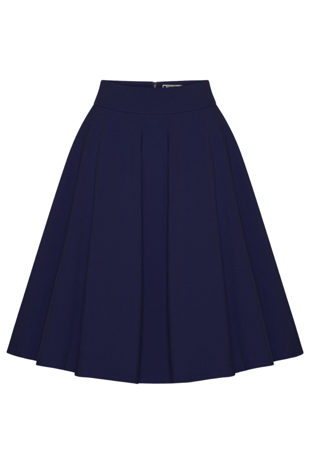 Daisy Dapper Swing Skirt #farve_navy