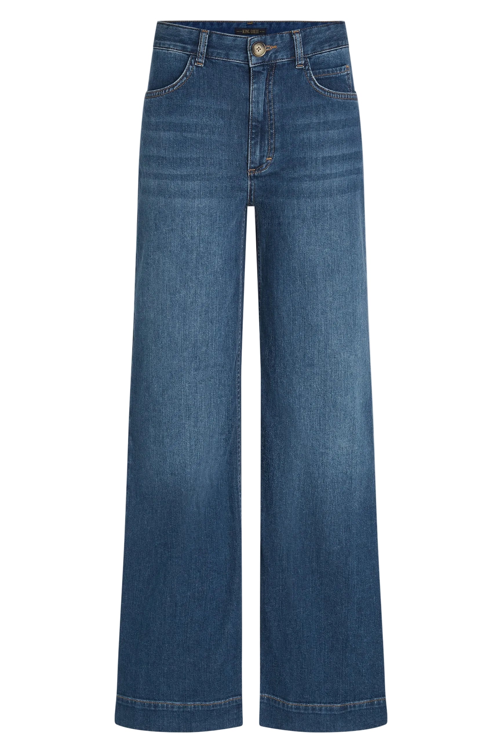 King Louie Paige Pants Petite Onyx Denim