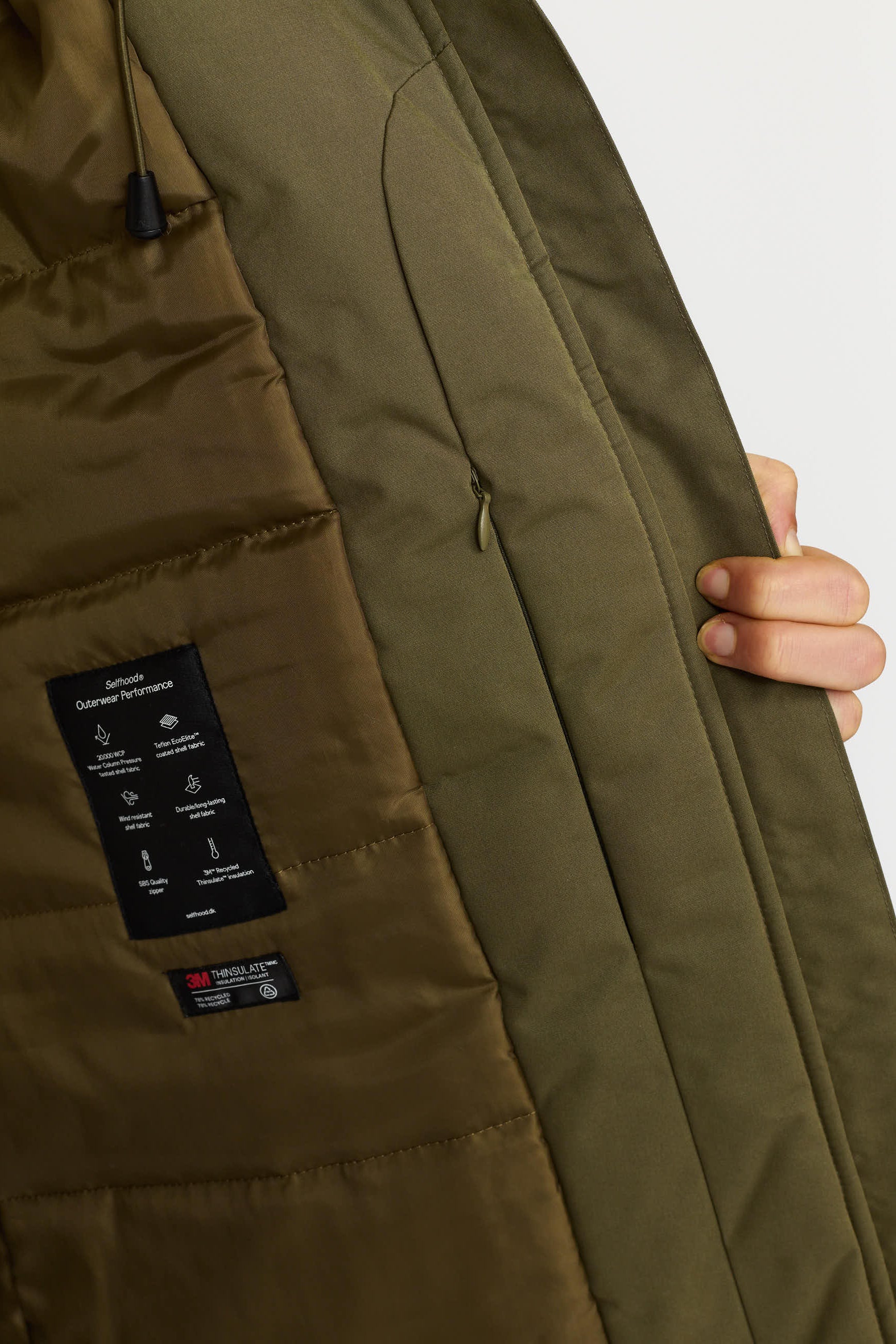 Selfhood Hooded Coat