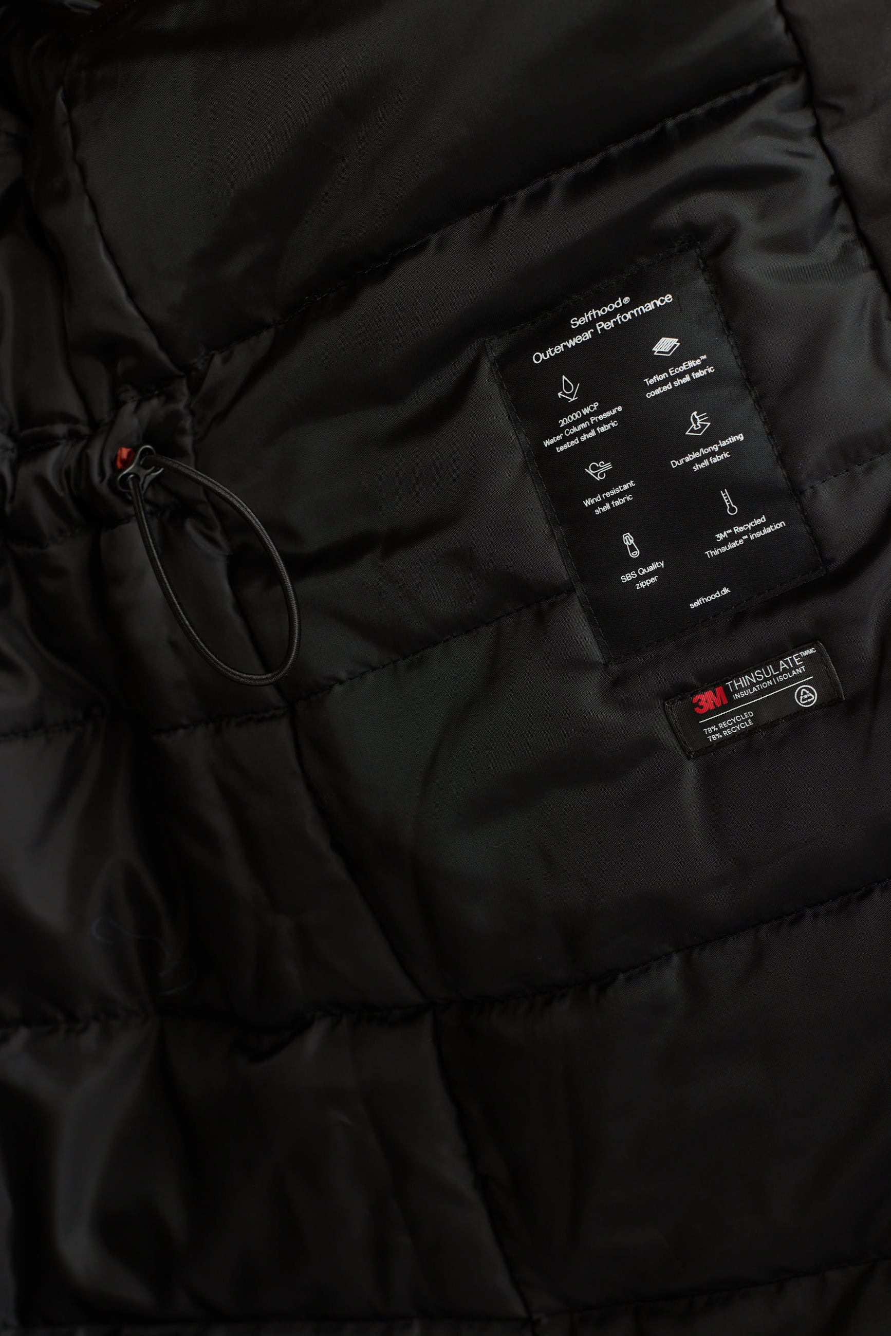 Selfhood Long Hooded Coat