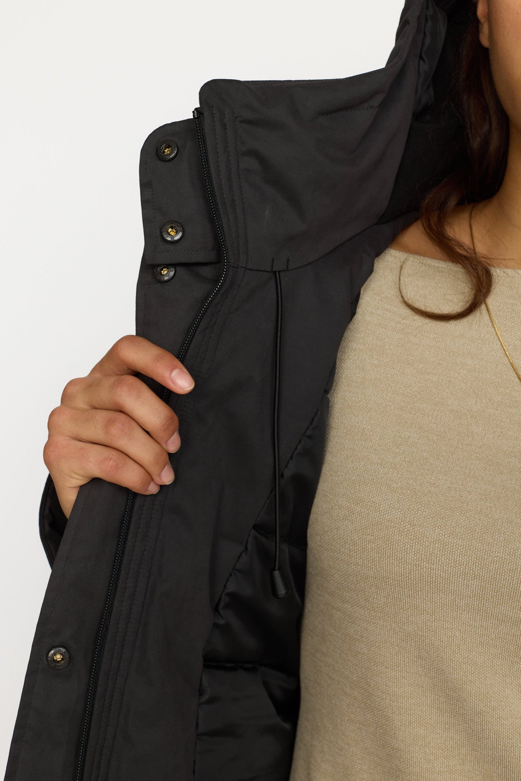 Selfhood Long Hooded Coat