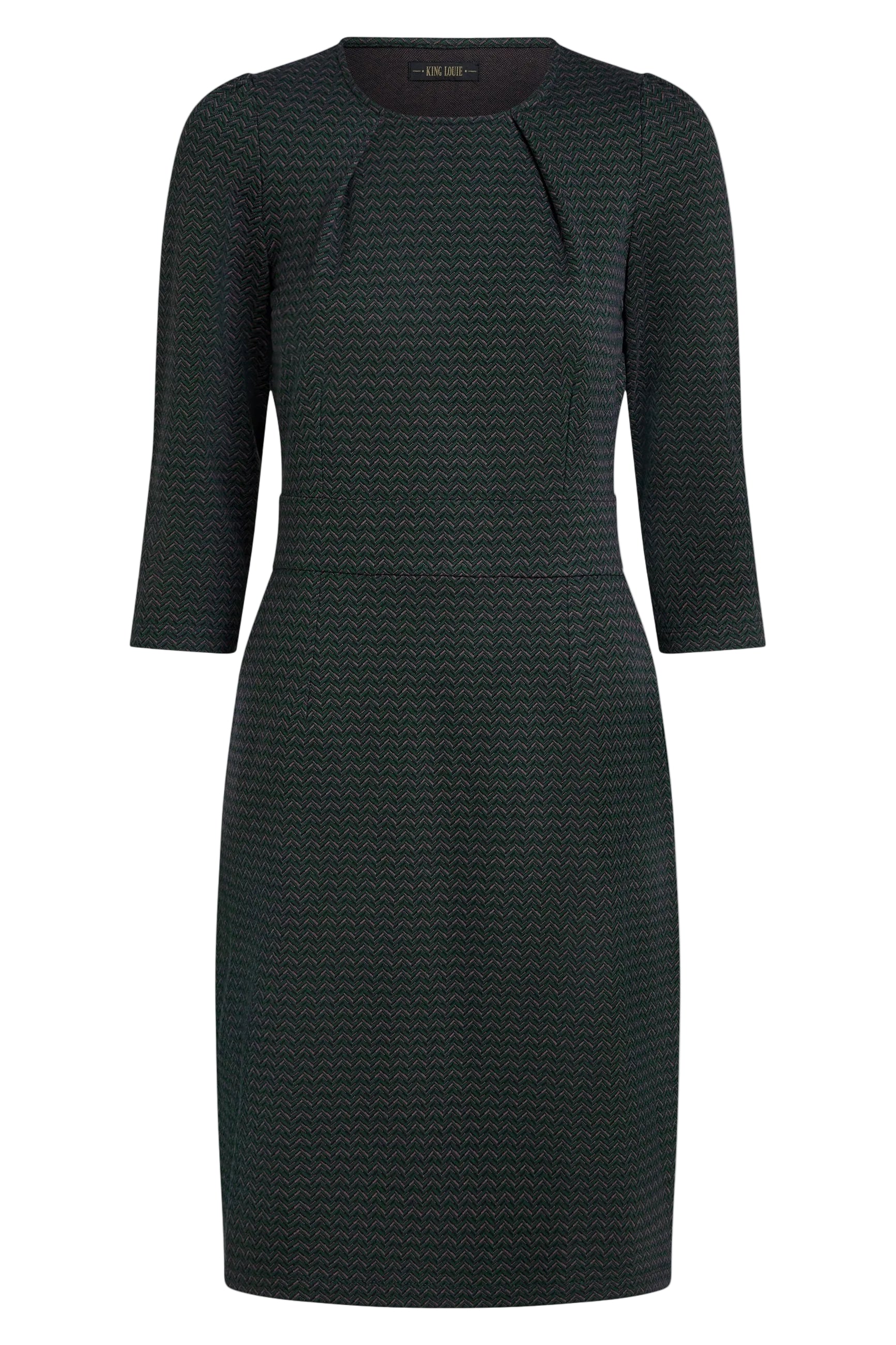 King Louie Mona Dress Wander Jacquard