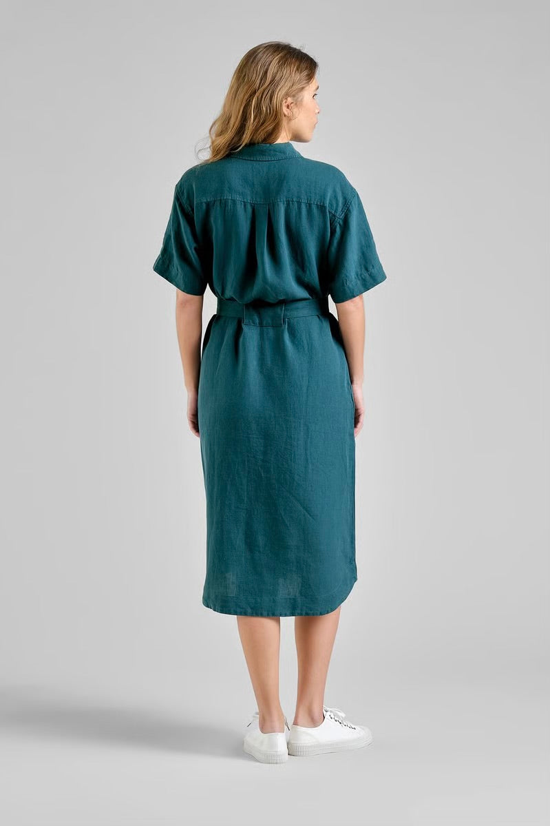 Dedicated Shirt Dress Ripa Linen