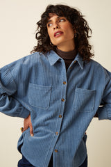 King Louie Fee Pocket Blouse Birch Cord