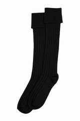 Joha Women Rib Wool Knee Socks