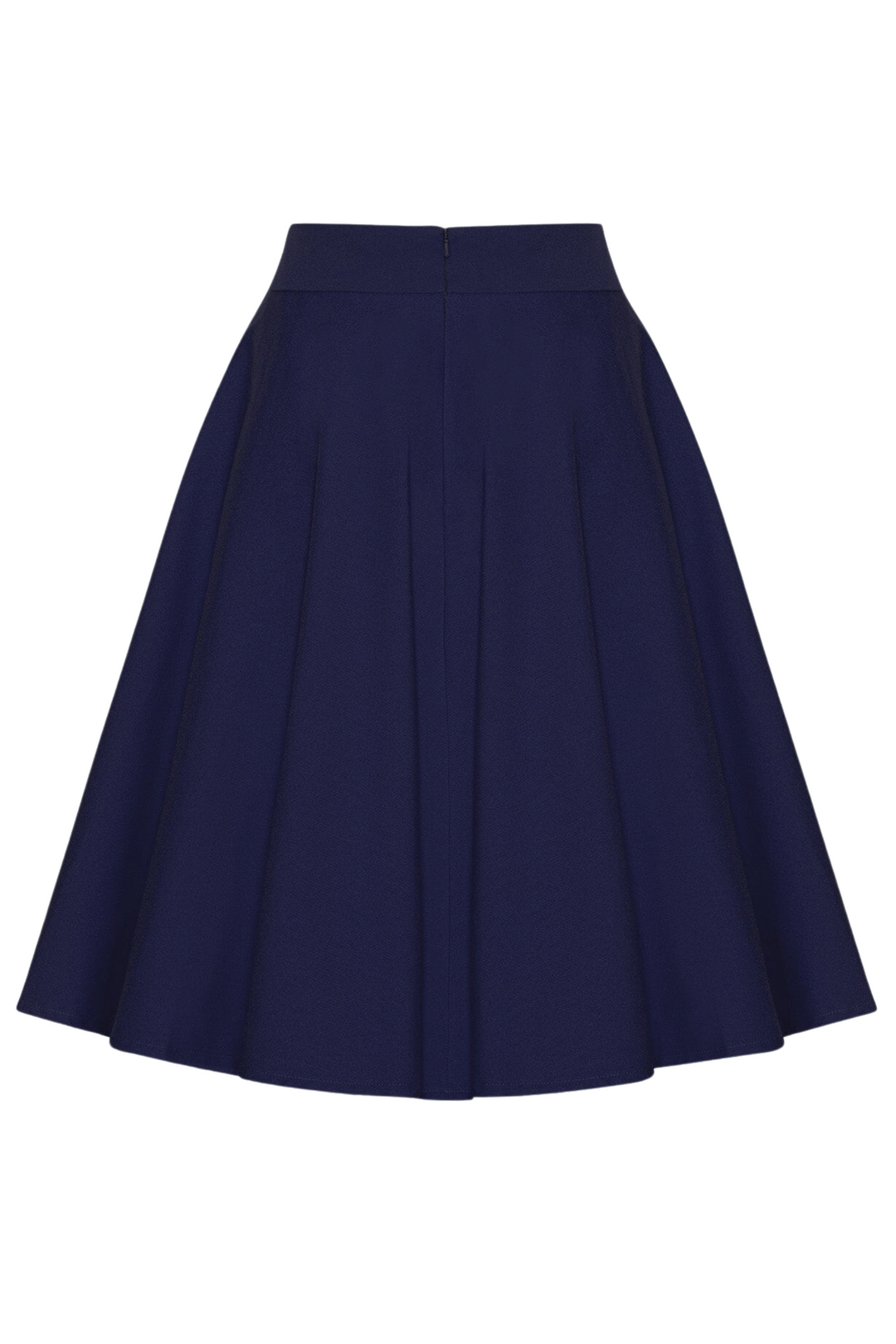 Daisy Dapper Swing Skirt #farve_navy