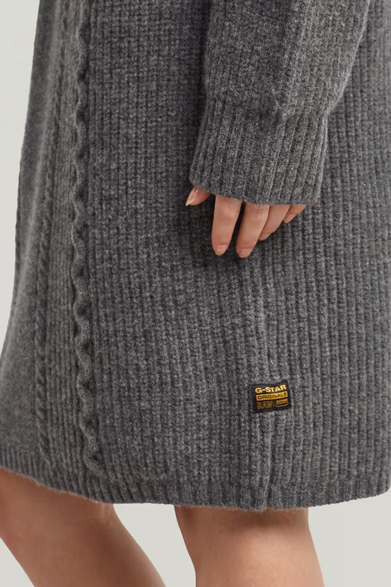 G-Star Cable Loose Knit Dress