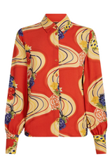 King Louie Winona Blouse Ember