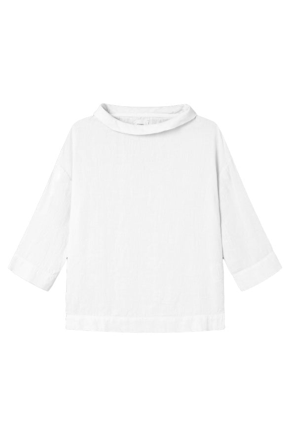Own By Basics Linen Blouse Collar