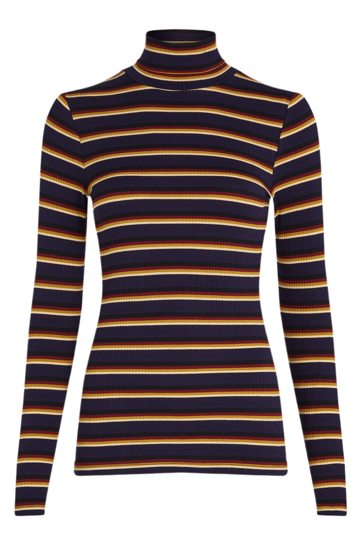 King Louie Rollneck Top Century Stripe