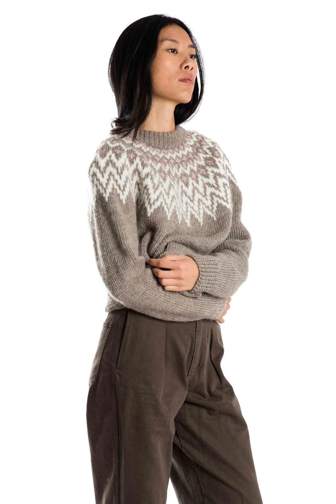 Fuza Wool Che Che Sweater Roundneck