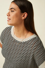 King Louie Boatneck Top Tide
