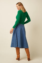 King Louie Polo Top Avel Knit
