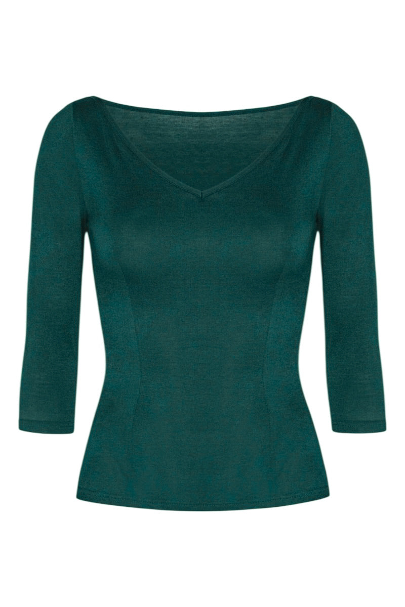 Daisy Dapper Vendbar Boatneck Top