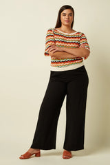 King Louie Ivy Top Wide Sleeve Le Roy
