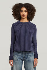 G-Star Washed Loose Round Knit