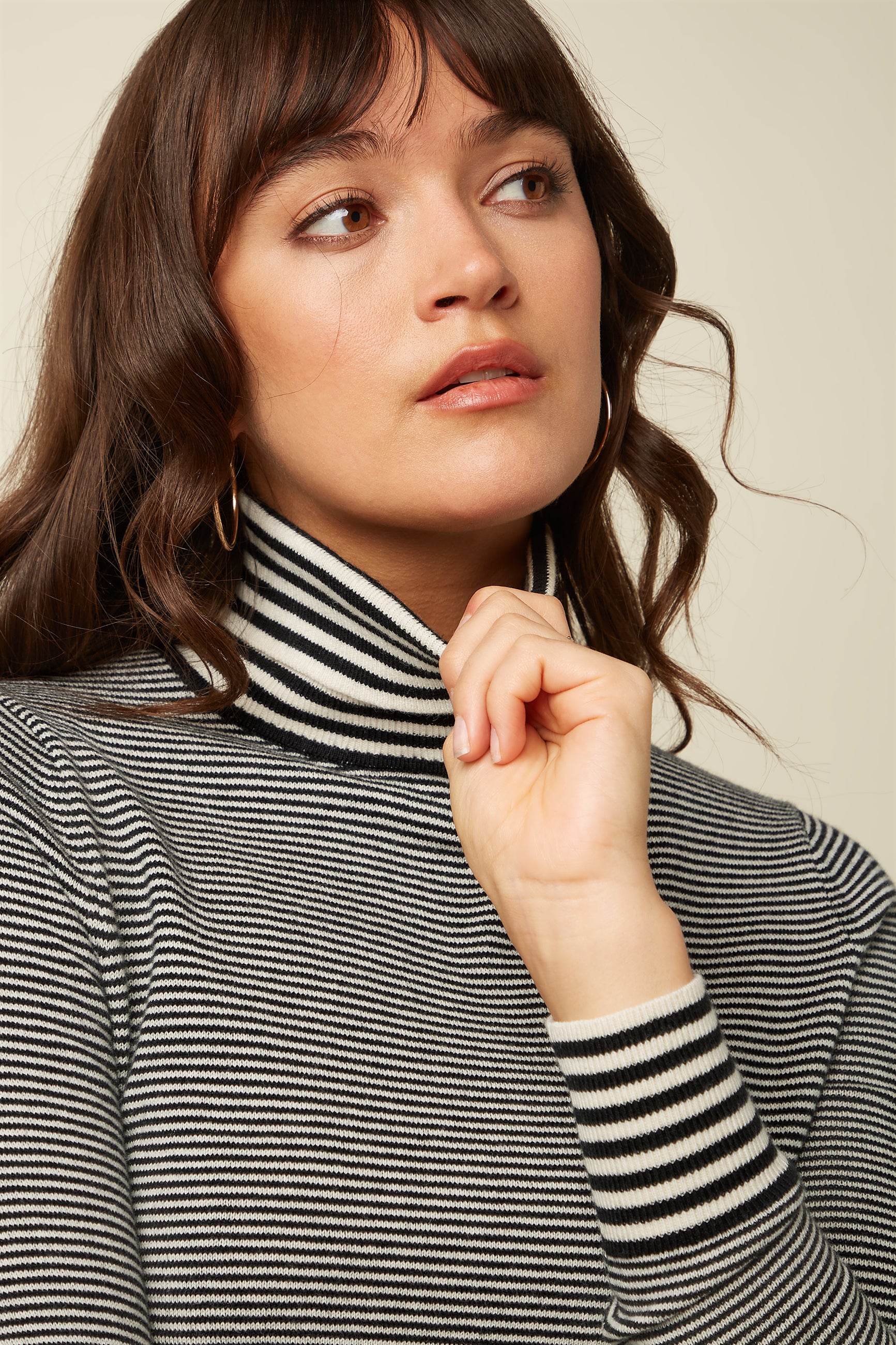 King Louie Rollneck Top Sere