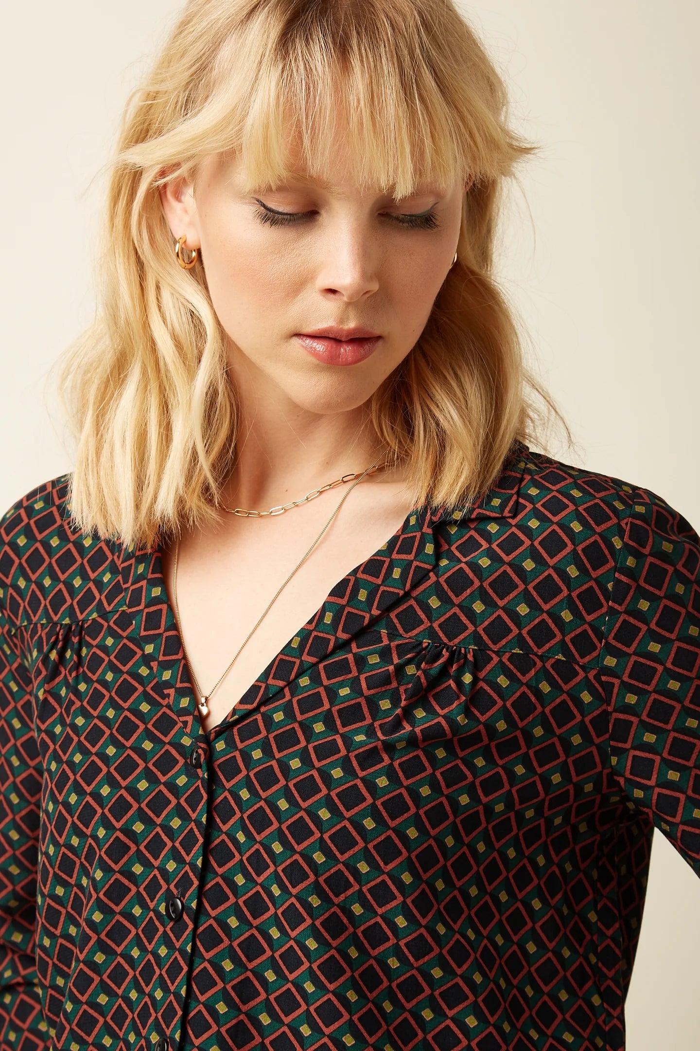 King Louie Tex Blouse Jazzy
