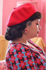 Margot Baret #farve_apple-red