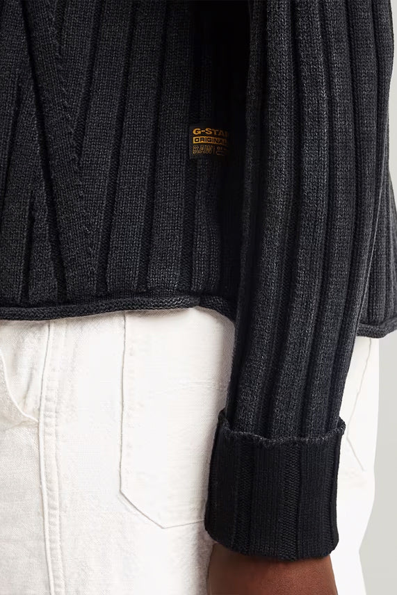 G-Star Washed Loose Turtle Knit